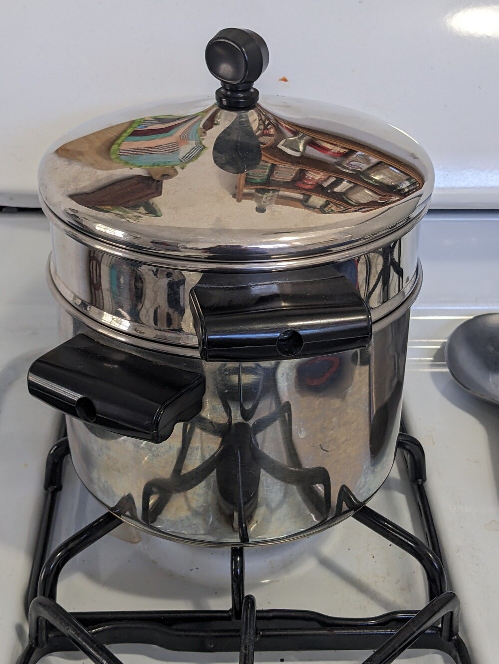 Farberware Steamer Pot Set 3 Quart  Stack 'n' Steam Sauce Pot Steamer Stainless
